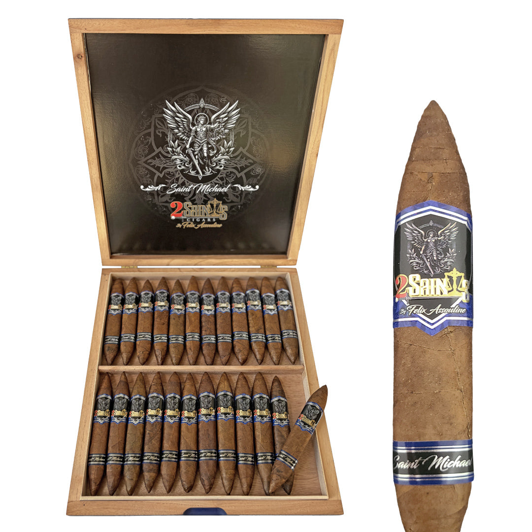 Saint Michael Doble Torpedo by 2SaintsCigars